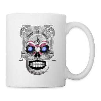 Skull 3 - Mug - white - Right