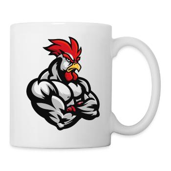 Rooster Comic - Mug - white - Right