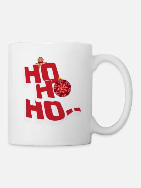 Ho Ho Ho - Tasse - Weiß
