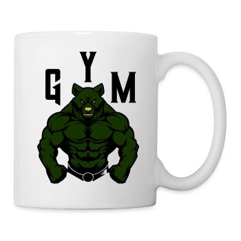 Bear Comic Gym Beast - Mug - white - Right
