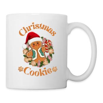 Christmas cookie - Mug - white - Right
