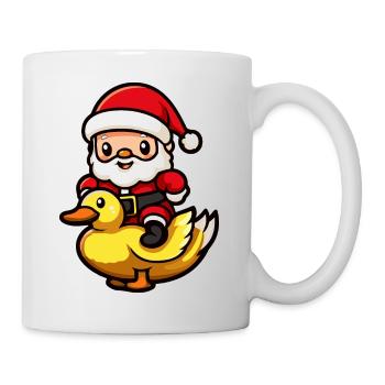 Duck Santa Claus - Mug - white - Right