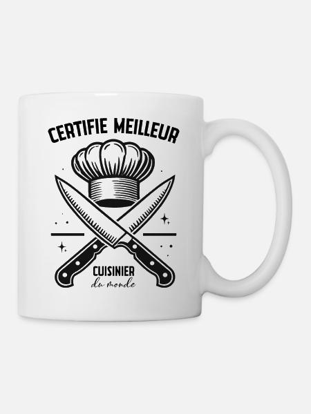 meilleur cuisinier - Mug blanc - blanc