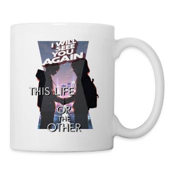 Wir sehen uns wieder - Tasse - Weiß - Rechts
