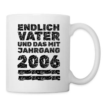Né en 2006 - Mug blanc - blanc - Droite