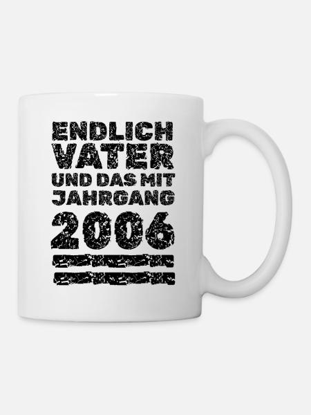 Geboren 2006 - Tasse - Weiß