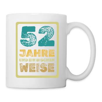 52 - Tasse - Weiß - Rechts