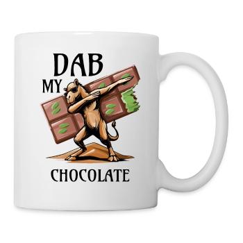 Dab My Chocolate – The dromedary dab! - Mug - white - Right
