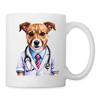 Jack Rusell Dogtor - Mug - white - Right
