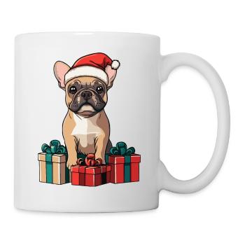 French Bulldog Dog Christmas - Mug - white - Right
