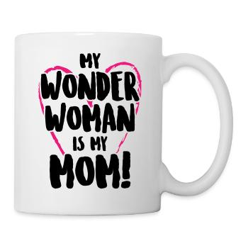 Ma mère est ma mère - Mug blanc - blanc - Droite