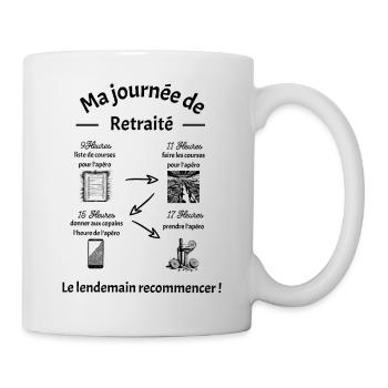 retirement - Mug - white - Right