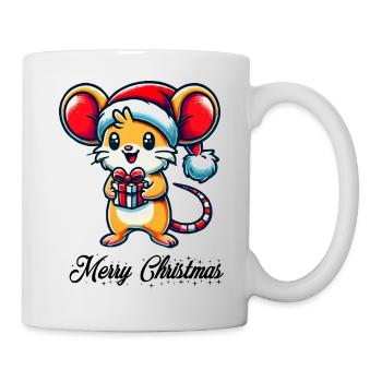 Noël Souris - Mug blanc - blanc - Droite