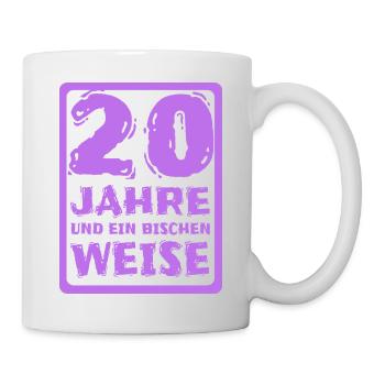 Age 20 - Mug - white - Right