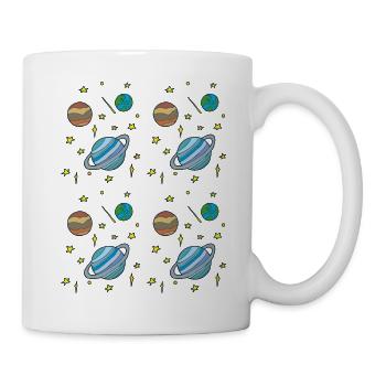PLANETARY PATTERN - Mug - white - Right