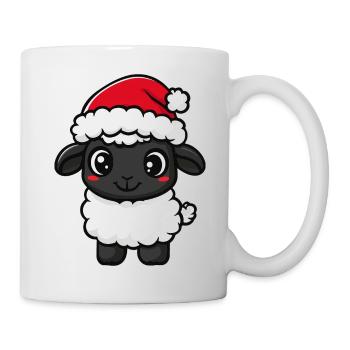 Noël des moutons - Mug blanc - blanc - Droite
