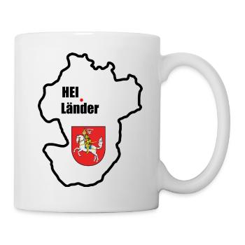 HEI Länder - Tasse - Weiß - Rechts