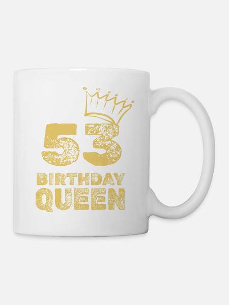Alter 53 - Tasse - Weiß