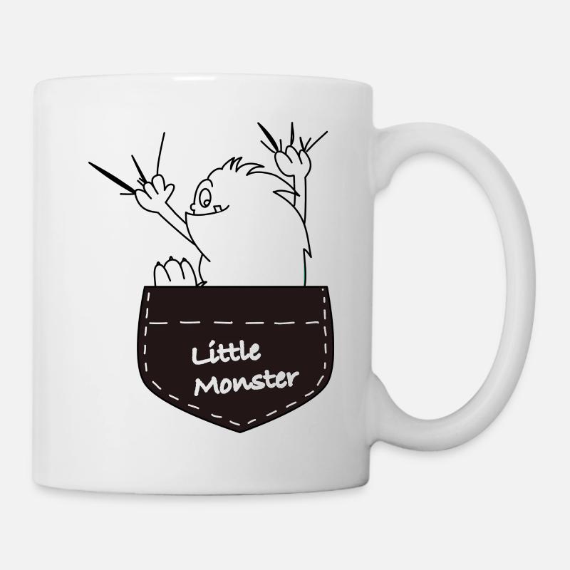 Monstre - Mug blanc - blanc