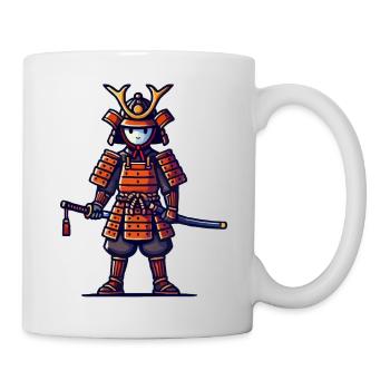 Bande dessinée de samouraï - Mug blanc - blanc - Droite