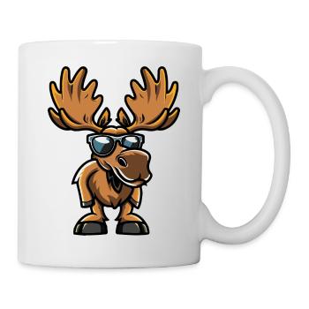 Moose Comic Cool - Mug - white - Right