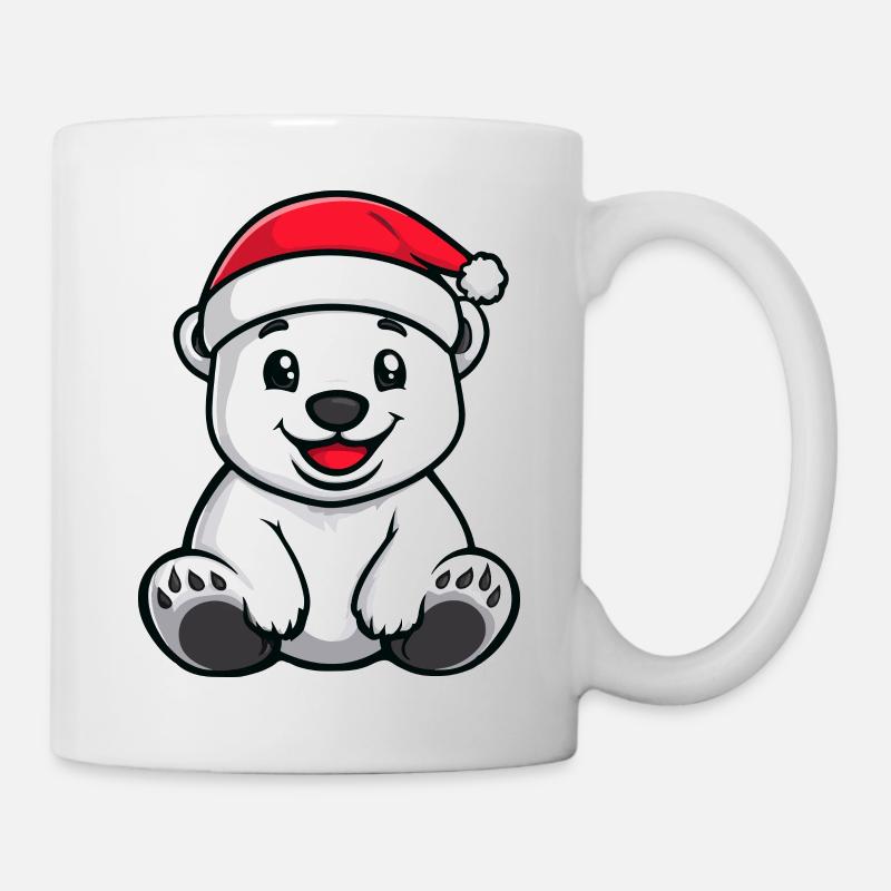 Polar Bear Christmas - Mug - white