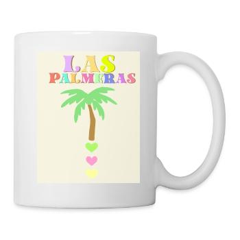 Pastel palm - Mug - white - Right