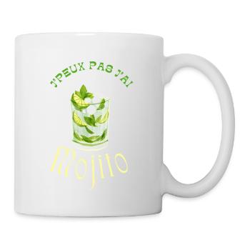 J’peux pas j’ai Mojito - idée cadeau humour - Mug blanc - blanc - Droite