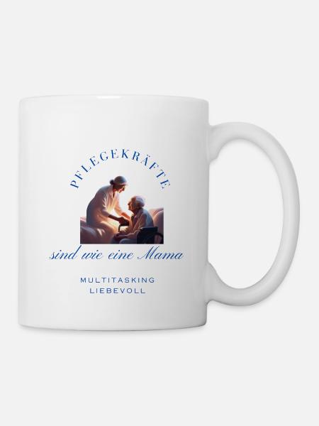Pflegekräfte - Tasse - Weiß