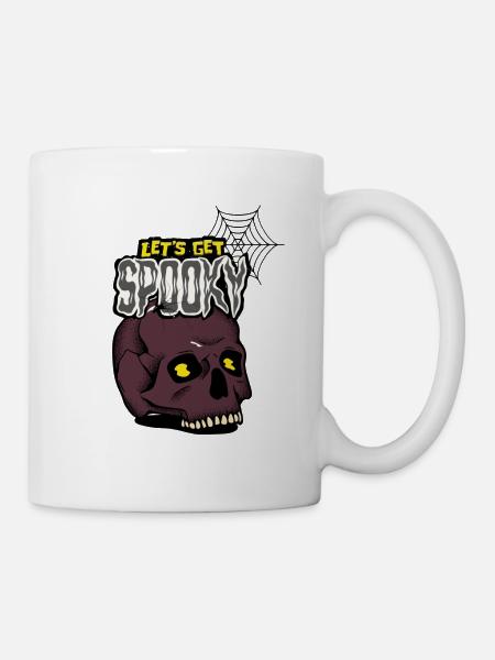 let`s get Spooky - Tasse - Weiß