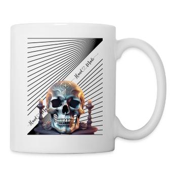 Hand Made Skull Ahead - Mug - white - Right