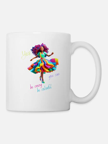 Yes you can - Tasse - Weiß