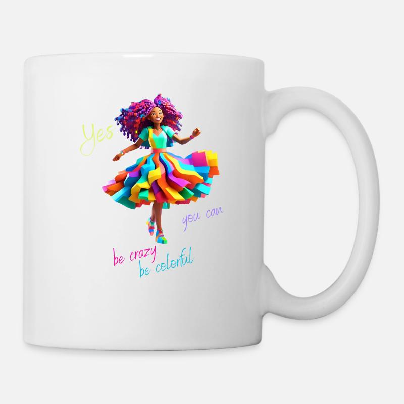Yes you can - Tasse - Weiß
