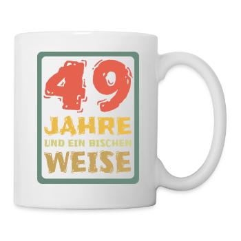 49 - Tasse - Weiß - Rechts