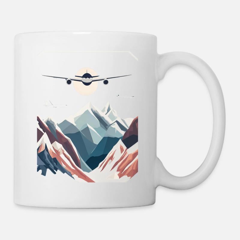 Voyager - Mug blanc - blanc