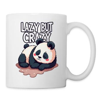 Lazy But Crazy - Mug - white - Right