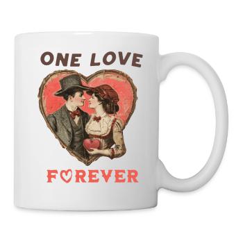 Ewige Liebe - Tasse - Weiß - Rechts