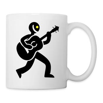 Musicien Guitariste - Mug blanc - blanc - Droite