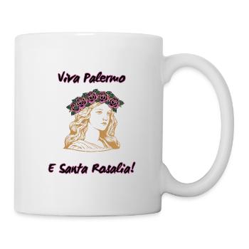Santa Rosalia - Tasse - Weiß - Rechts