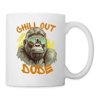 Chill Out Dude - Mug - white - Right