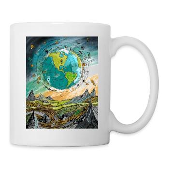 Our Earth - Mug - white - Right