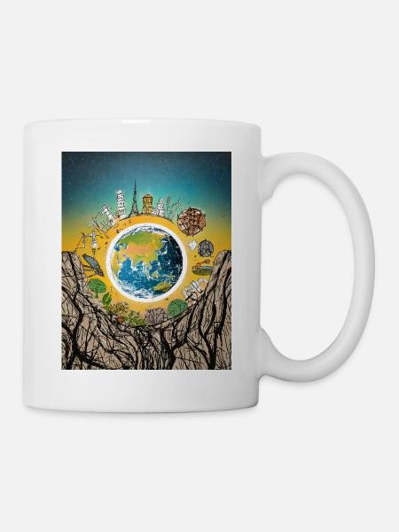 La Terre - Mug blanc - blanc
