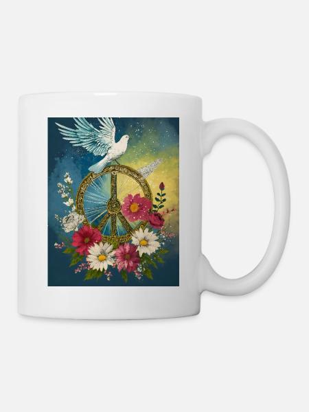 Peace - Mug - white