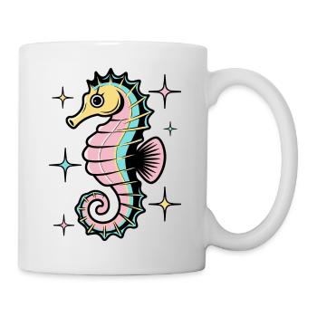 Marine Beauty - Tasse - Weiß - Rechts