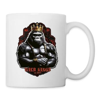 Gorilla - Tasse - Weiß - Rechts
