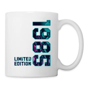 1985 Vintage Edition Limitée - Mug blanc - blanc - Droite