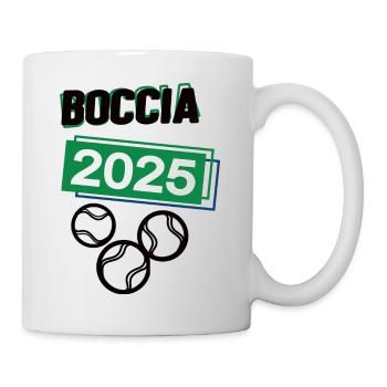Boccia Spieler Team Turnier Mannschaft in 2025 - Tasse - Weiß - Rechts