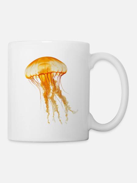 La variété de méduses est impressionnante. - Mug blanc - blanc