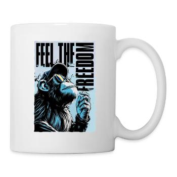 Feel the Freedom – EnrolDesign - Mug - white - Right