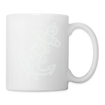 Anchor icon - Mug - white - Right